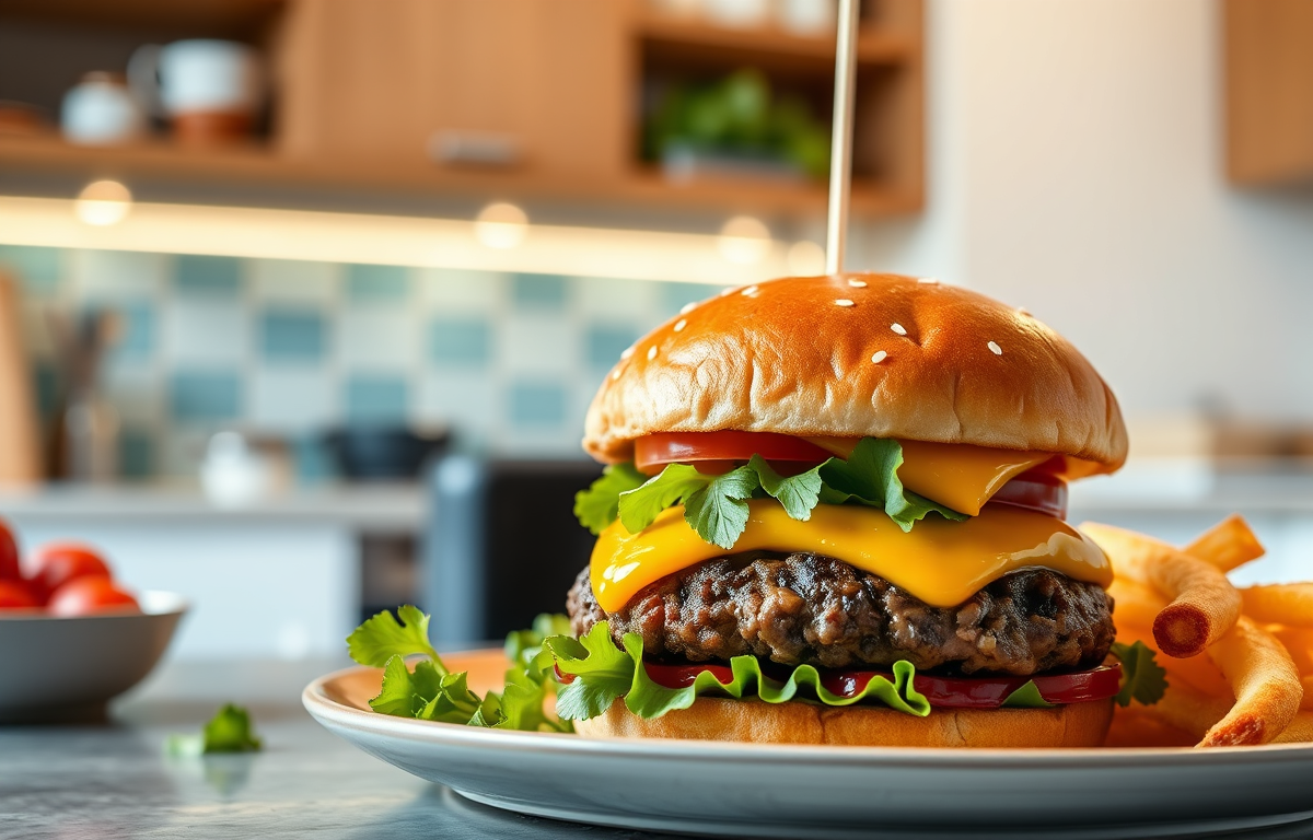 air fryer burger recipes