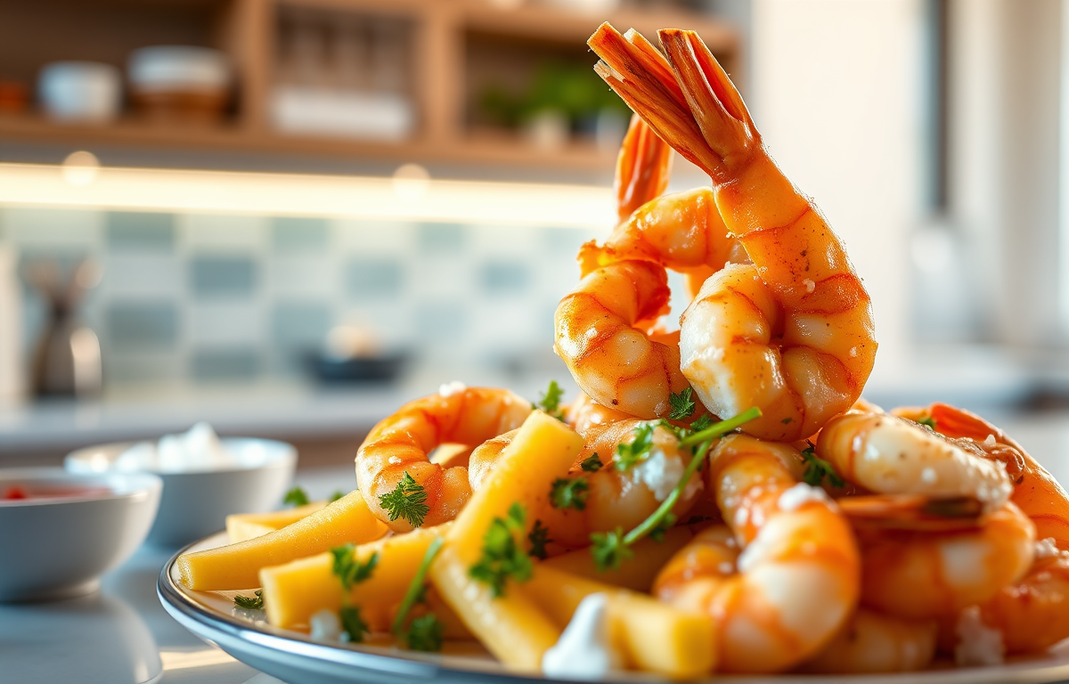 air fryer shrimp recipes frozen